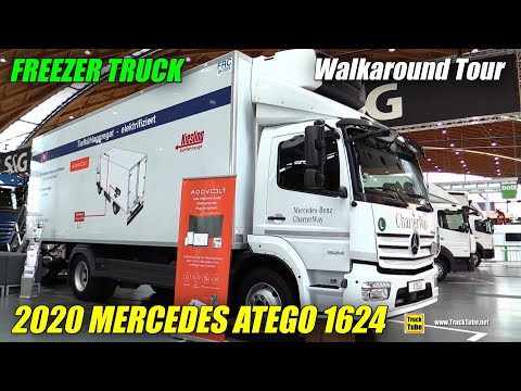 2020 Mercedes Atego 1624 Freezer Truck - Walkaround