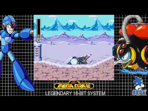 Megaman X1 In the Sega MegaDrive/Genesis! First Play Demo & Physics Test