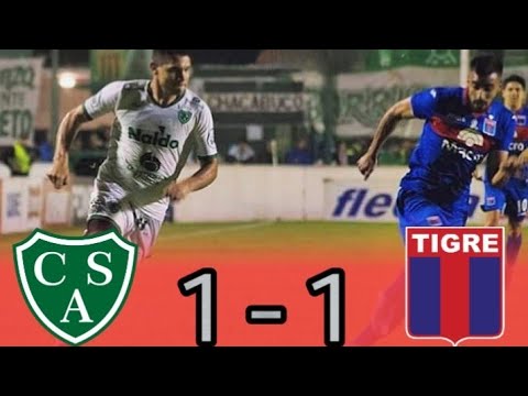 Primera Nacional : SARMIENTO 1 - 1 TIGRE | (Los Goles)
