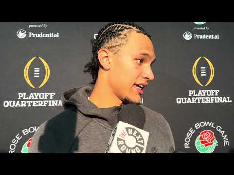 Alabama QB Austin Mack after the Tide's 38-3 loss to Indiana in the Rose Bowl