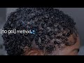 how to define short natural hair [curly hair routine for twa]