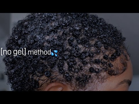 how to define short natural hair [curly hair routine for twa]