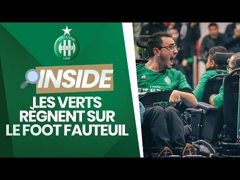 Les Verts règnent sur le Foot-fauteuil