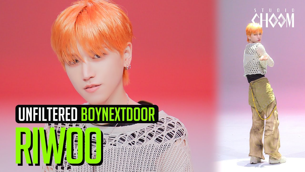 [UNFILTERED CAM] BOYNEXTDOOR RIWOO(리우) 'Hollywood Action' 4K | STUDIO CHOOM ORIGINAL