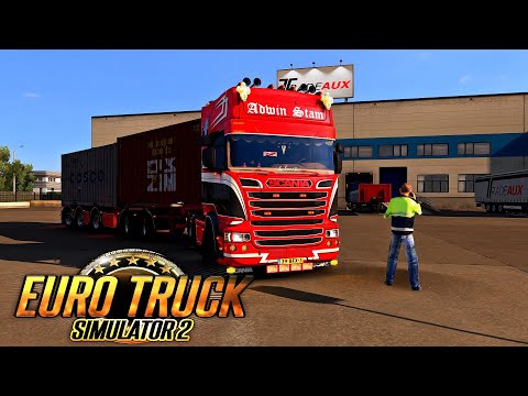 ETS2 4K★ 1.39:| Scania R520 Adwin Stam - Mannheim - Rostock | Euro Truck Simulator 2 Mods