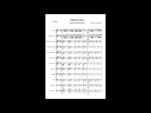 Primavera - marcia caratteristica - Musicali Composizioni