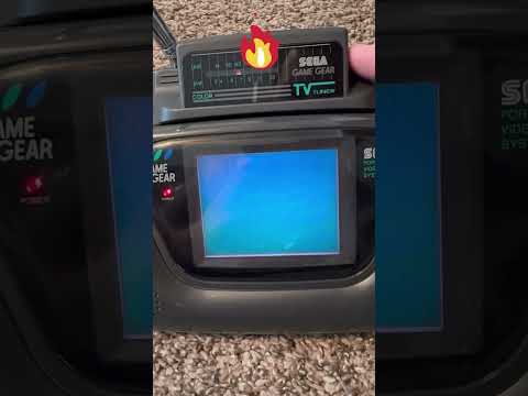 Does Sega Game Gear TV Tuner Work In 2023!? #GameGear #TV #Retro