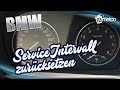 BMW Service Intervall zurücksetzen