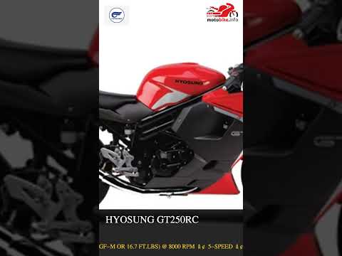 Hyosung GT250RC - Video 1