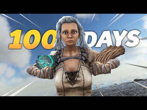 I Survived 100 days in ARK Fibercraft