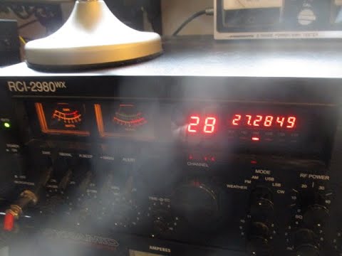 Calling DX land on CB radio & Tennessee station waves