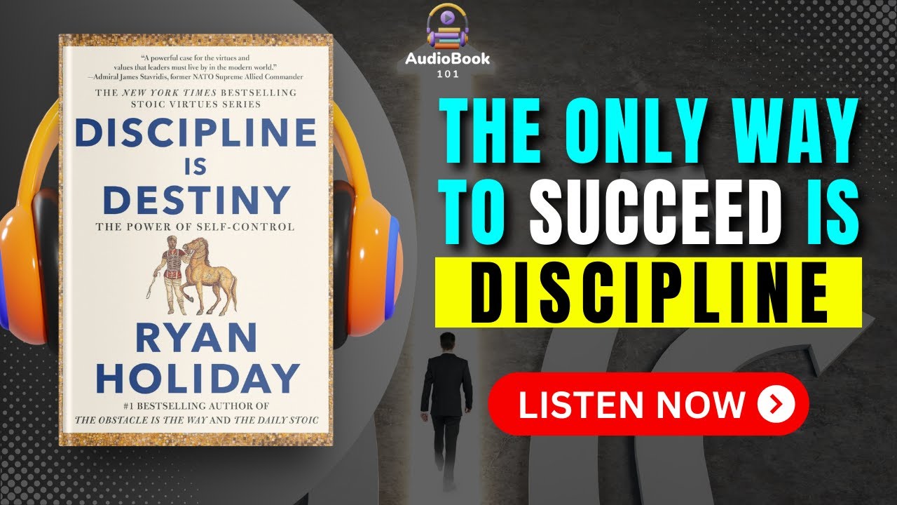 DISCIPLINE Is DESTINY by Ryan Holiday Audiobook | Book Summary in English