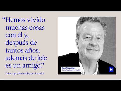 Klaus Schumacher -  Socio Fundador Humboldt Escuela idiomas Barcelona