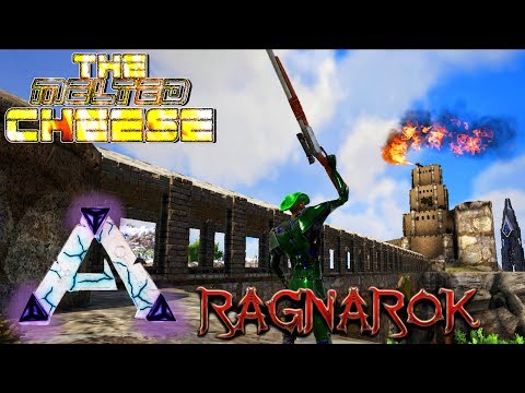 Amo Plays Ark - Ragnarok on Melted Cheese S1E8 - Castle Bridge Reconstruction & Upgrade (Gameplay)