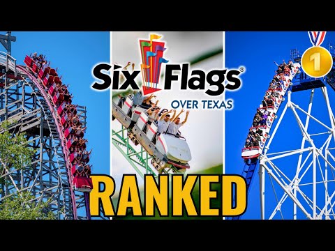 EVERY Roller Coaster at Six Flags Over Texas: RANKED!