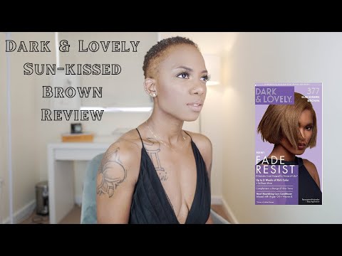 Dark & Lovely Sun Kissed Brown Review | Dying Natural...