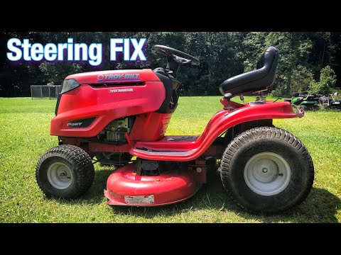 FIX THAT STEERING EASY ( Troy Bilt, Craftsman, Cub Cadet , Yard Machines)