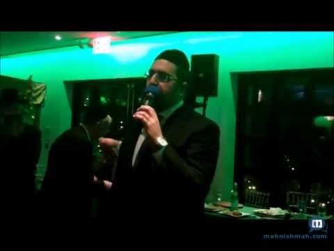 Yosef Chaim Shwekey Singing At Bar Mitzvah
