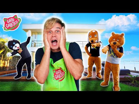 TODAS AS VEZES QUE A GANGUE DO GATO LUNÁTICO QUASE DERROTOU O GATO GALACTICO !!!