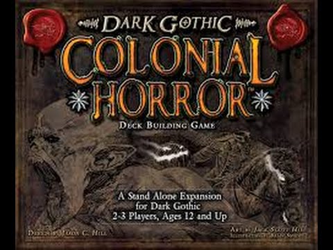 Dark Gothic: Colonial Horror: Roll & Move Reviews Expansion Saturday!
