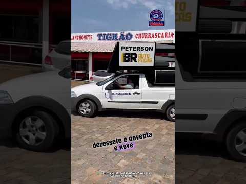 Fiat Strada Mini Trio JL Publicidade São Luíz do Norte-GO