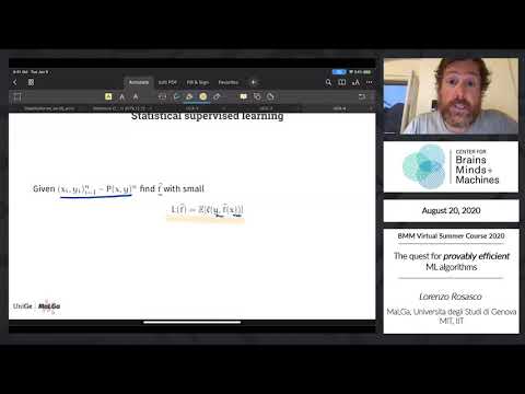 The quest for provably efficient ML algorithms