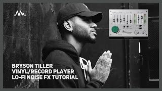 How to: Bryson Tiller lo-fi record player effect (dust, scratches, electrical hum)