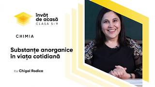 Subsțane anorganice în viața cotidiană"