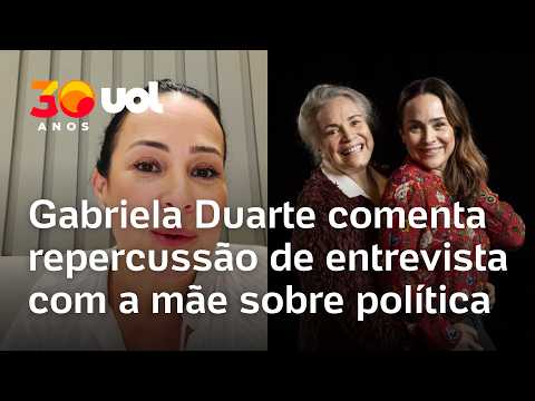 Gabriela Duarte critica entrevista com Regina Duarte: “Bastante deselegante”