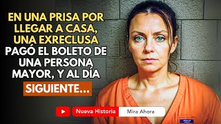 CON PRISA POR LLEGAR A CASA, UNA EX RECLUSA PAGÓ EL BILLETE DE UNA PERSONA MAYOR, Y UN DÍA...