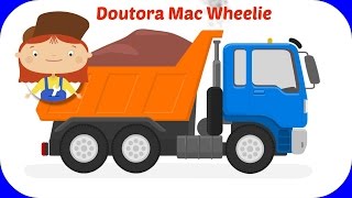 Сaminhões animados. Doutora McWheelie. Desenhos animados para crianças