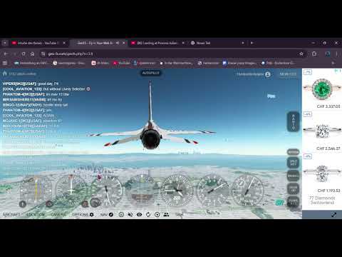 Carrier - San Francisco airport in F-16 fighting falcon