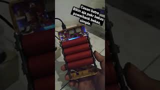 Download lagu membuat casan baterai 18650 dari powerbank bekas. simple. mp3