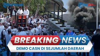 BREAKING NEWS: Demo CASN & Calon PPPK Protes Penundaan Pengangkatan di Lombok hingga Kendari