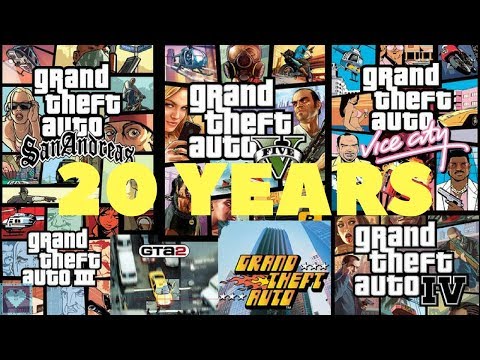 20 Years of GTA (1997 – 2017) | Journey From GTA 1 to GTA 5
