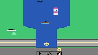 River Raid Atari 2600 Gameplay - Activision's Iconic Jet Game