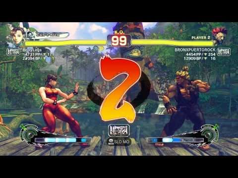 USFIV~ Chun-li (BrolyLegs) vs.  Akuma (BRONXPUERTOROCK  HD