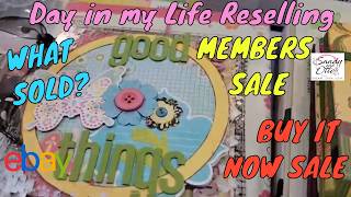 Live Sale Recap | Thrift Finds | Members Exclusive Sale | Reseller Vlog #thrifting