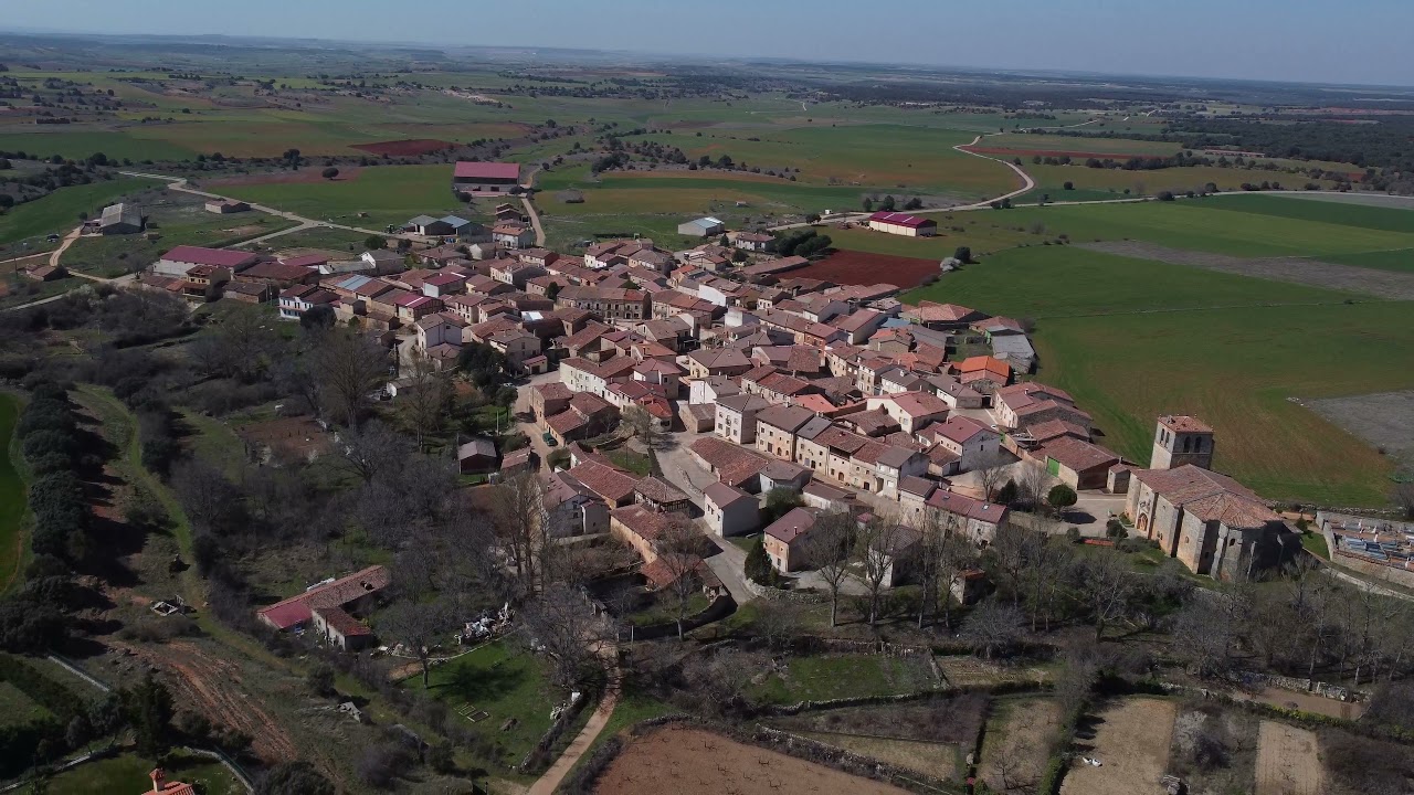Vistas aéreas de Ciruelos de Cervera