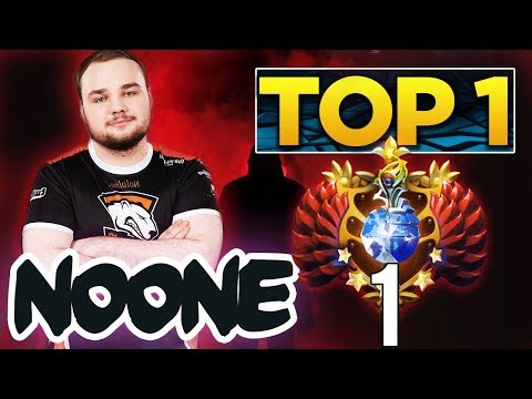 FIRST TIME EVER! Noone finally TOP 1 MMR Europe - EPIC Gameplay Compilation Dota 2