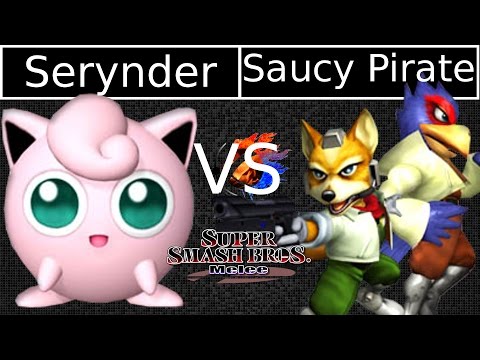 [Melee|01-19-15] Round 4: Serynder (Jigglypuff) VS Saucy Pirate (Falco, Fox)