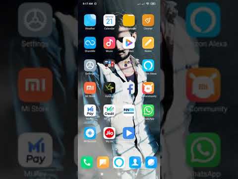 How to do screen recording in Red MI 8 pro