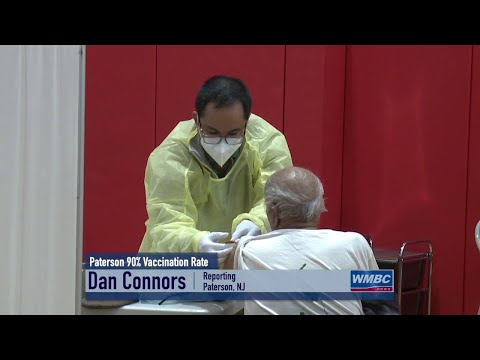 NJ Paterson COVID–19 90% Vaccination Rate