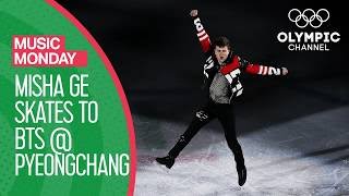 Misha Ge gets his Skate on to BTS at PyeongChang Gala | Music Mondays