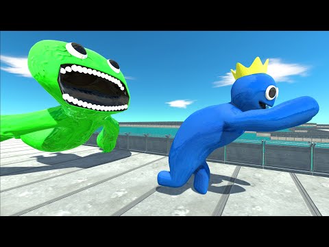 Jumbo Josh Water Death Run VS Rainbow Friends - Animal Revolt Battle Simulator