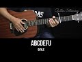 Abcdefu - Gayle | EASY Guitar Tutorial with Chords / Lyrics