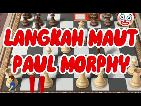 PAUL MORPHY VS JOHN RHODES 1858