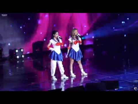 [4K] 190713 MAMAMOO FANMEETING 무무전 장원쟁탈기 - 솔라 화사 세일러문 주제곡(cover) by CLAP_MooMoo