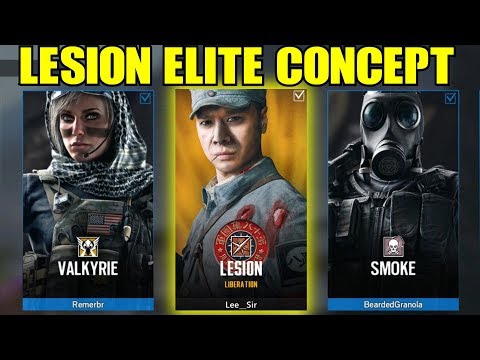 Rainbow Six Siege Lesion Elite Concept R6