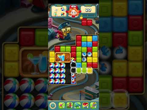 TOY BLAST LEVEL 7124 ~ No boosters